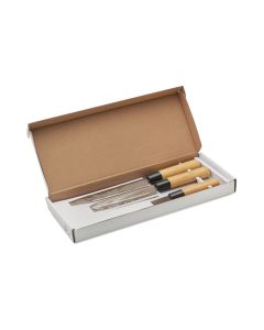 TAKI Japanese Knife Set In Black Gift Box