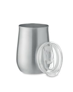 URSA Recycled stainless steel mug Matt Silver