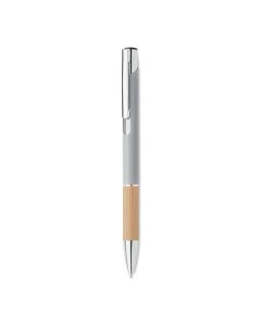 SPARTA Push Button Aluminium Pen With Bamboo Grip