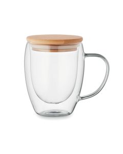 TIRAL Double Wall Borosilicate Mug