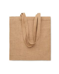 ZOLANG Jute Long Handled Shopping Bag