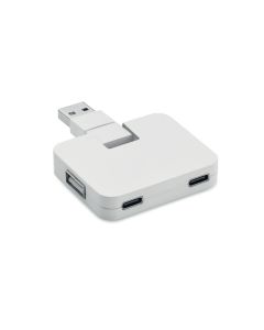 4 Port USB Hub SQUARE-C