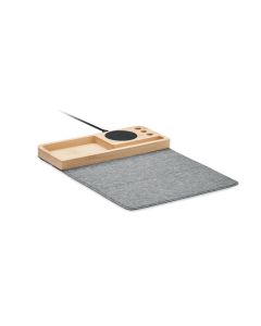 PANDU Wireless charger in bamboo 15W