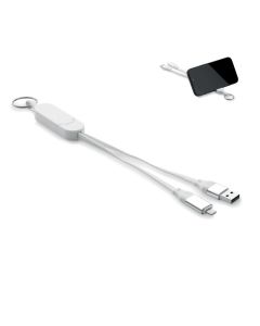 CABO 60W cable keyring recycled ABS