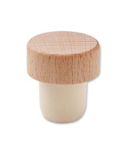 BOPPER Beech wood bottle stopper