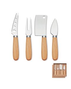 CAMEMBERT Set of 4 cheese knives