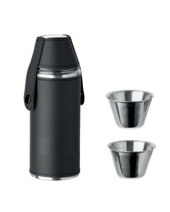 COCOON Hip flask with shot cups