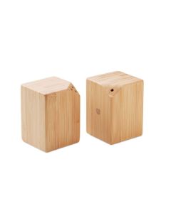 BOTH Bamboo salt & pepper set