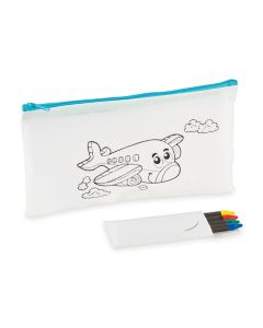 CRAY Pencil case with 4 crayons