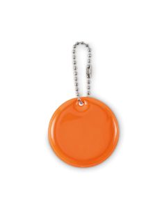 GRIN Round reflective keyring