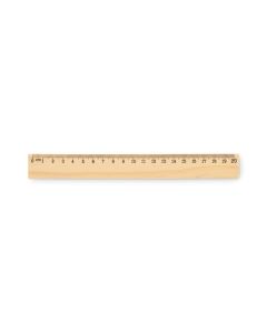 RULER20 Wooden ruler 20cm