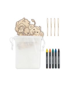 THEZOO Wooden hangers set