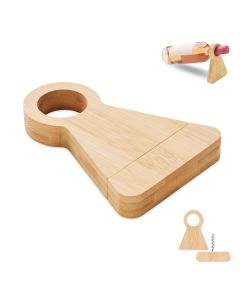 STANDTURN Bamboo bottle stand & opener