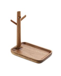 BRANCA Acacia wood key tray holder