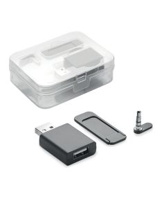 BLOCKER SET Webcam Cover And Data USB Blocker