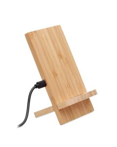 WHIPPY PLUS Bamboo Wireless Charger Phone Stand