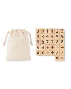 EDUCOUNT Wooden Educational Maths Game