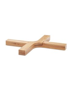 IMBA Bamboo Saucepan Stand Foldable Trivet