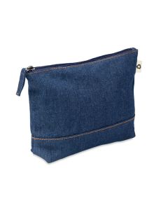 STYLE POUCH Recycled Denim Cosmetic Bag