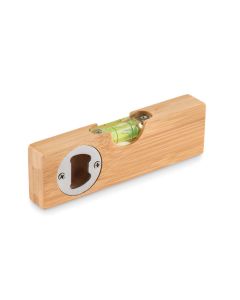 SPIREN Bamboo Spirit Level With Bottle Opener