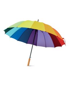 BOWBRELLA Rainbow Umbrella Automatic 27 Inch