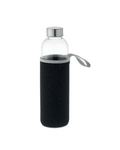 UTAH LARGE Glass Bottle With Protective Pouch