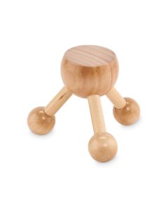 Chinese Hand Held Massager In Wood