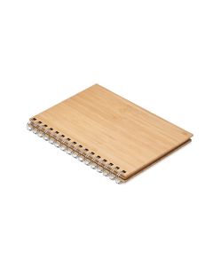 BRAM A5 ring bound Bamboo notebook