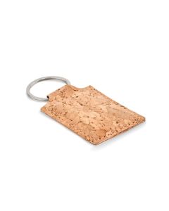 CONCON Rectangular cork key ring