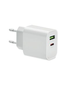 PORT 18W 2 port USB charger EU plug