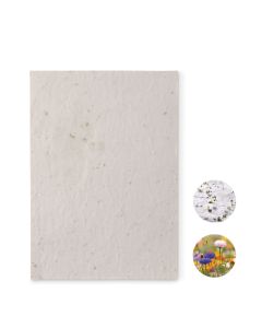 ASIDE A5 Recycled Seed Paper Wild Flowers