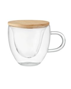 CORAMUG Double Wall Borosilicate Glass Mug