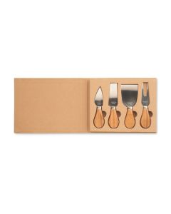 QUATTRO Set of 4 Cheese Knives