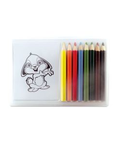 RECREATION Childrens Colouring In Set With Pouch