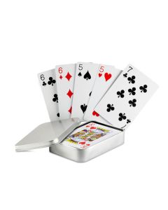 AMIGO Classic Playing Cards In Metal Tin