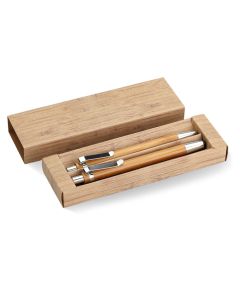 BAMBOOSET Bamboo Pen And Pencil Gift Set