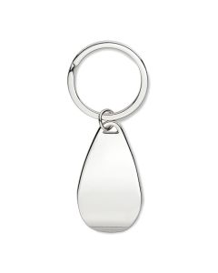 HANDY Metal Bottle Opener Keyring Teardrop Shaped