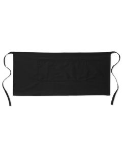 JARED Waiters apron short 195 gr/m2 Black