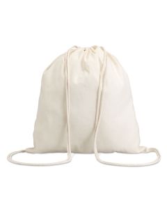 HUNDRED Natural Cotton Drawstring Bag