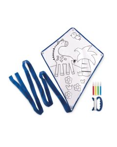 TARIFA Kids Colour In Flying Kite With Felt Tips