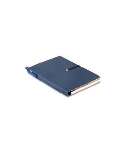 RECONOTE Recycled Notebook And Pen Set With Sticky Notes