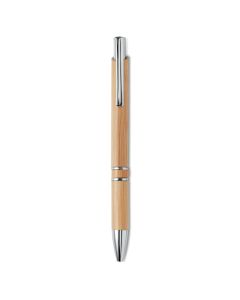 BERN BAMBOO Pen With Shiny Metal Fittings