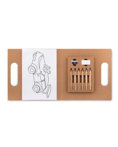 FOLDER2 GO Kids Colouring In Set