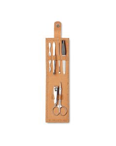 NAILKIT CORK Manicure Set In Cork Pouch