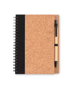 SONORA PLUSCORK Notebook With Cork Cover And Recycled Pen