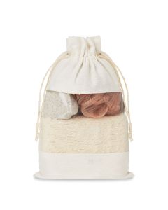 CUIDA SET Bath Accessory Gift Set In Jute Bag