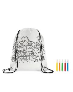 CARRYDRAW Colour In Drawstring Bag And Felt Tips