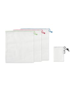 VEGGIE SET RPET Recycled Set Of Mesh Food Bags