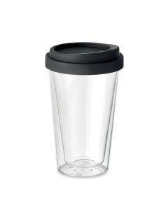 BIELO TUMBLER Insulated Borosilicate Glass Take Out Mug