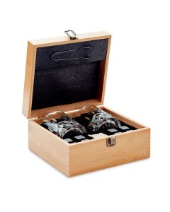 INVERNESS Whisky set in bamboo box